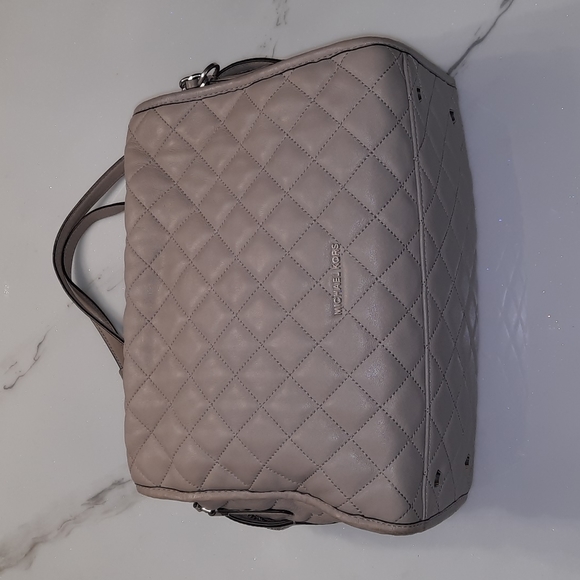 Michael Kors Bags Michael Kors Xl Quilted Rachel Leather Satchel